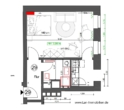 MÖBLIERTES Apartment am Helmholtzplatz! FURNISHED apartment at popular Helmholtzplatz! - Grundriss