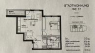 Bezugsfreie Wohnung am Mauerpark! *EBK / AUFZUG / BALKON* - Grundriss 3 OG WE 17