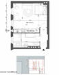 MÖBLIERTES Studio Apartment am Helmholtzplatz! FURNISHED Studio apartment at popular Helmholtzplatz! - Grundriss 4 OG RE