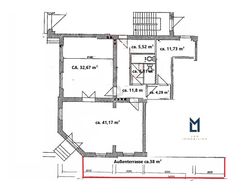Grundriss Gastro