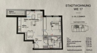 Moderne Wohnung am Mauerpark! *BEZUGSFREI ab 2028* - Grundriss 3 OG WE 17