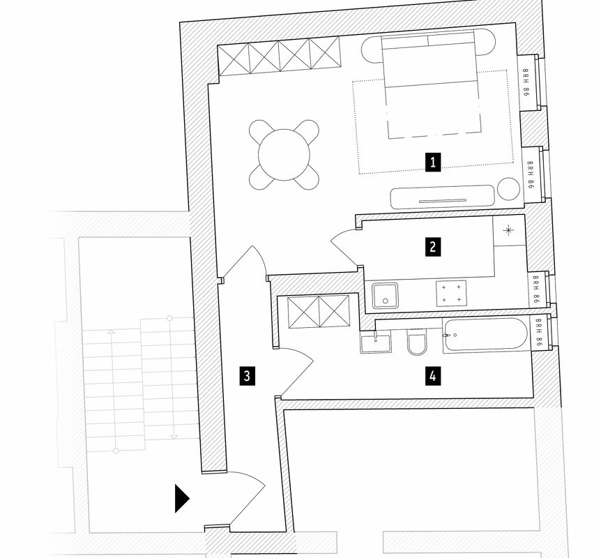 Grundriss CHA-018