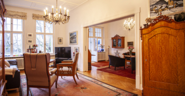 Einmalige Stuckaltbauwohnung im Baudenkmal am Theodor-Heuss-Platz (WESTEND)! *Bezugsfrei*, 14050 Berlin, Etagenwohnung