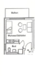 Single Apartment inkl. Duplex Stellplatz nahe dem Frillendorfer Platz!*Vermietet* - Grundriss